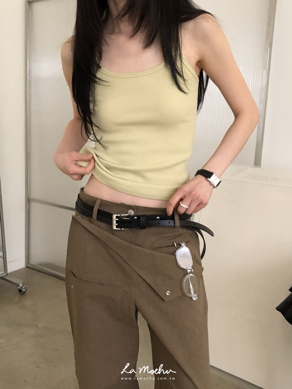 削肩薄款背心(闆娘.花花清單)